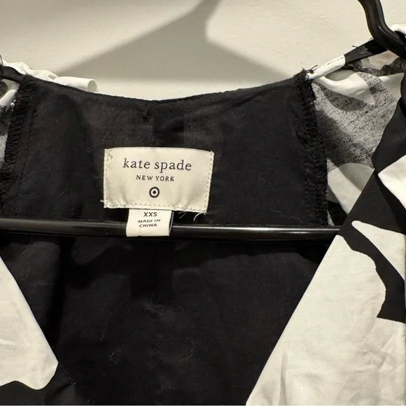 Kate Spade Black and White Floral Dress - Picture 3 of 4